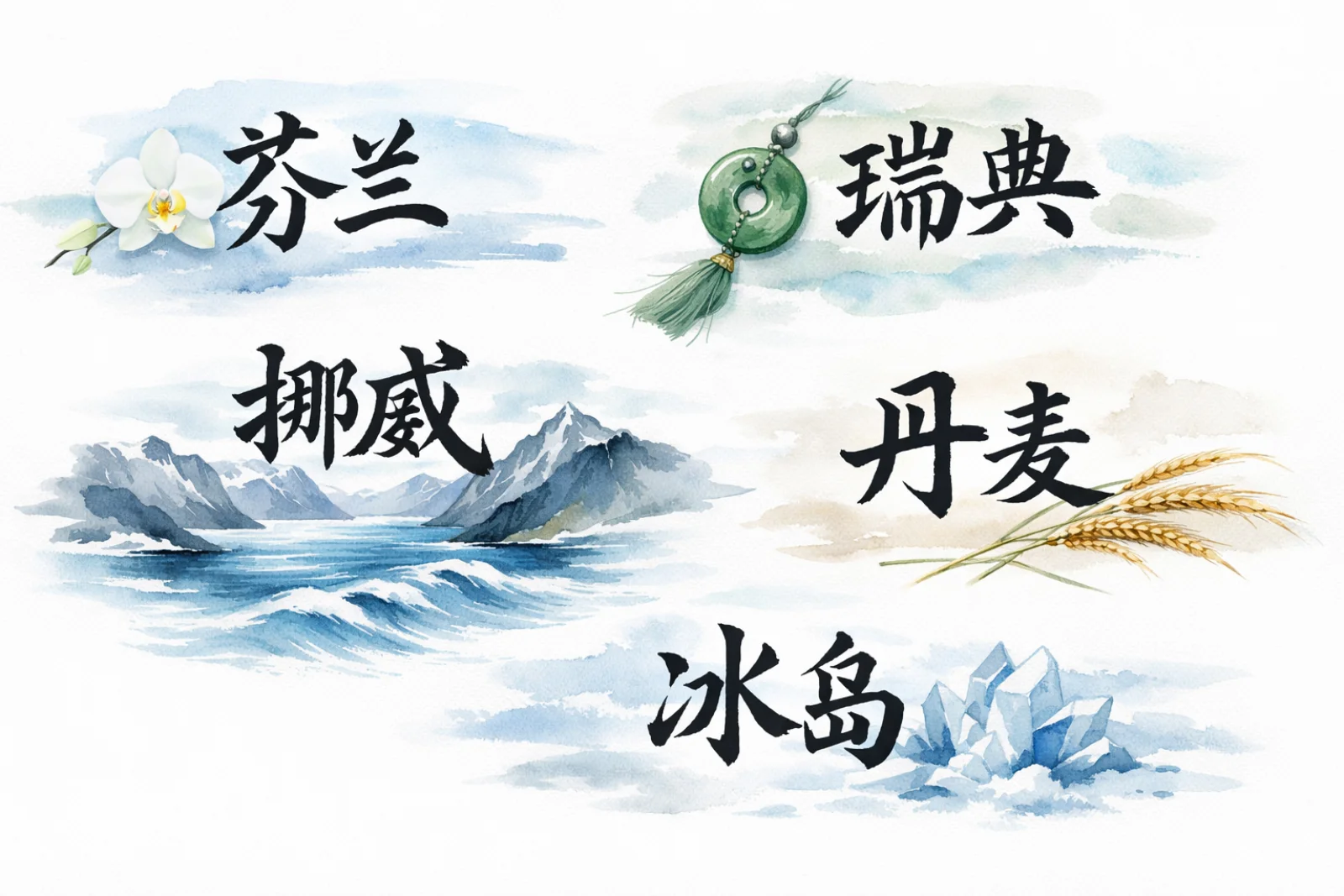 What Does China Call Your Country? The Meaning Behind Nordic Names in Chinese